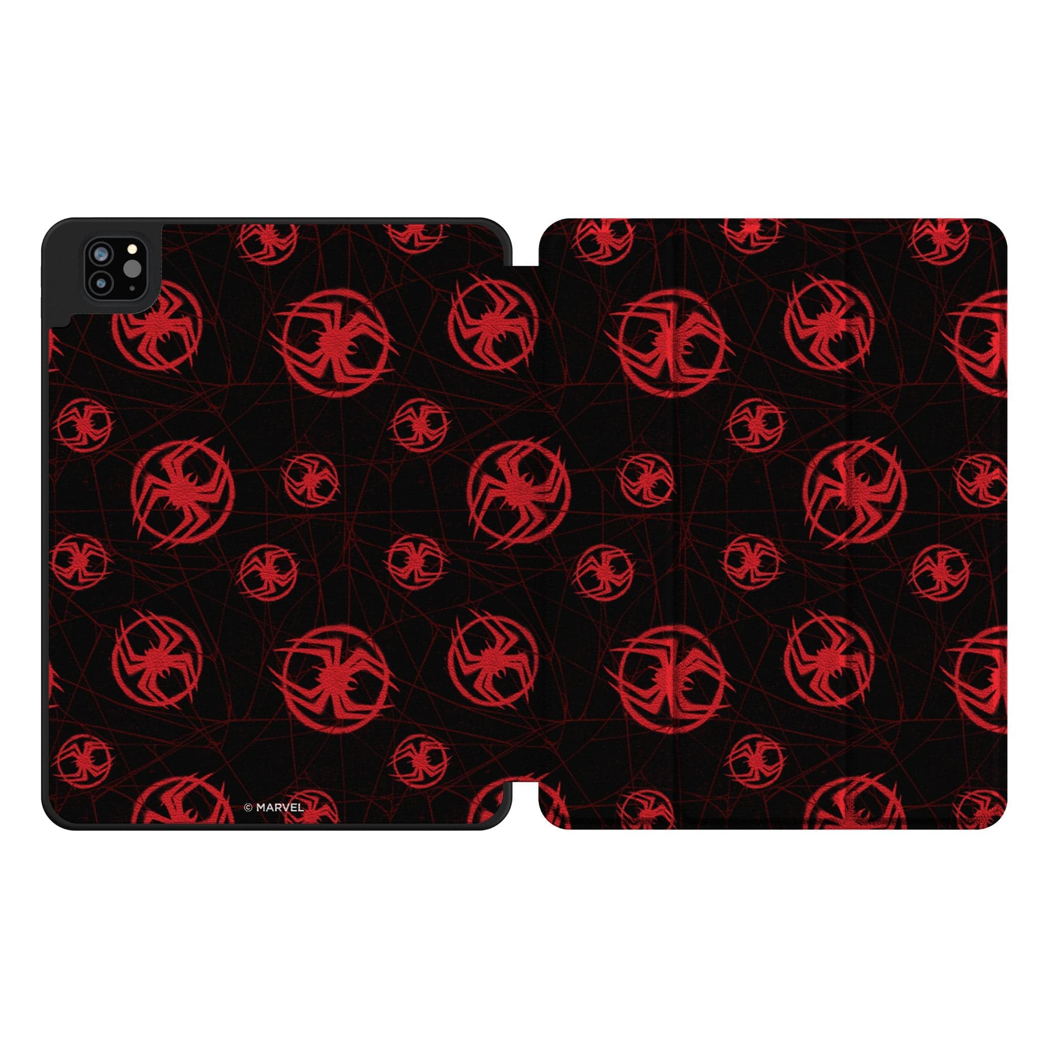 Keyscaper - Marvel Pattern Tablet Case - Apple iPad (10th Gen) - Miles Morales