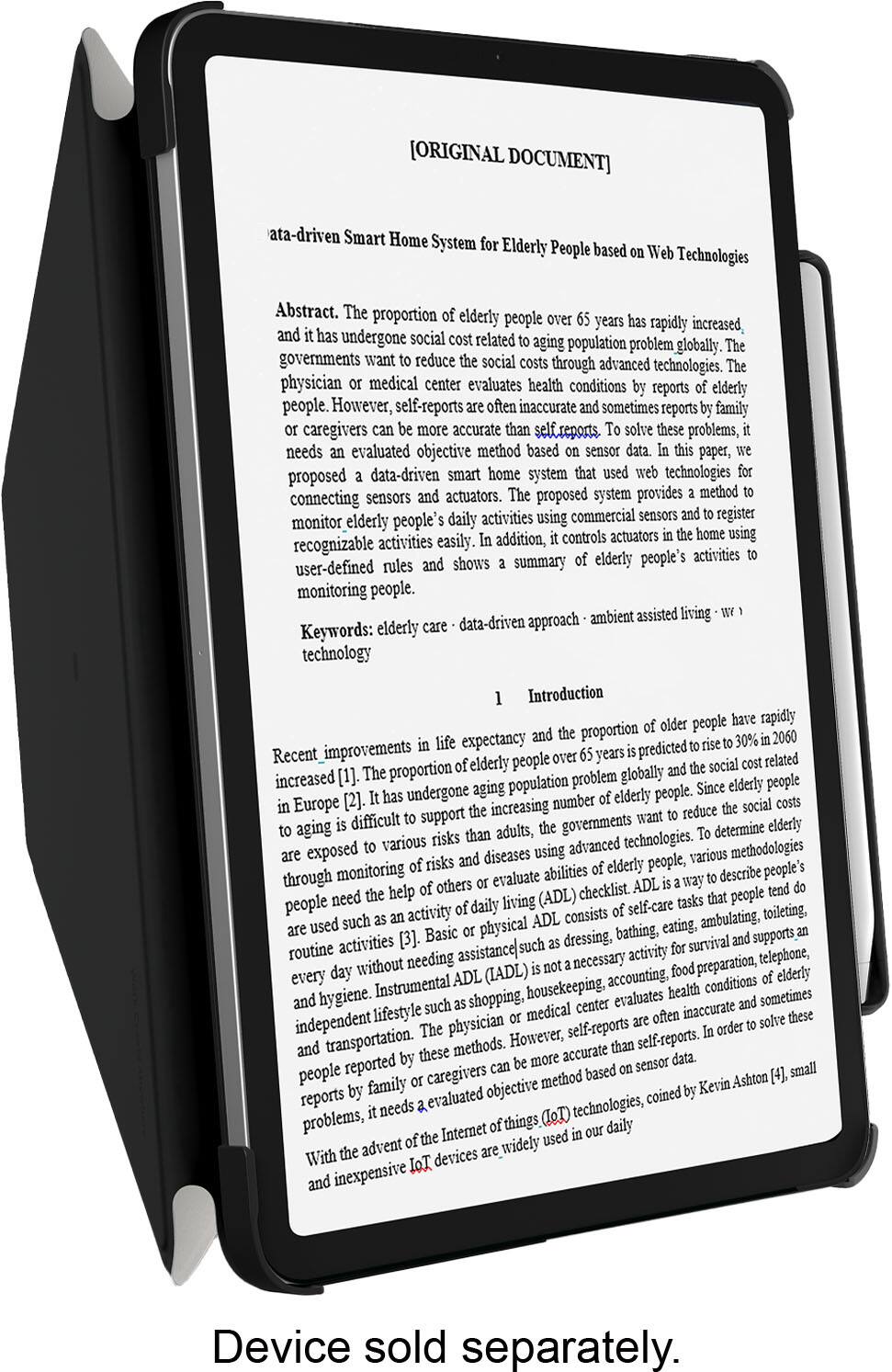 [ORIGINAL DOCUMENT]

Smart Home System for Elderly People based on Web Technologies

Abstract. The proportion of elderly people over 65 years has rapidly increased, and it has undergone social cost related to aging population problem globally. The governments want to reduce the social costs through advanced technologies. The physician or medical center evaluates health conditions by reports of elderly people. However, self-reports are often inaccurate and sometimes reports by family or caregivers can be more accurate than self-reports. To solve these problems, it needs an evaluated objective method based on sensor data. In this paper, we proposed a data-driven approach connecting sensors and actuators. The proposed system provides a method to monitor elderly people's recognizable activities easily. In addition, it controls actuators in the home using user-defined rules and shows a summary of elderly people's activities to monitoring people.

Keywords: elderly care - data-driven approach - ambient assisted living - web technology

1 Introduction

Recent improvements in life expectancy and the proportion of older people are increasing [1]. The proportion of elderly people over 65 years is predicted to rise to 30% in 2060 in Europe [2]. It has undergone aging population problem globally. Since elderly people are exposed to various risks such as diseases or disabilities,