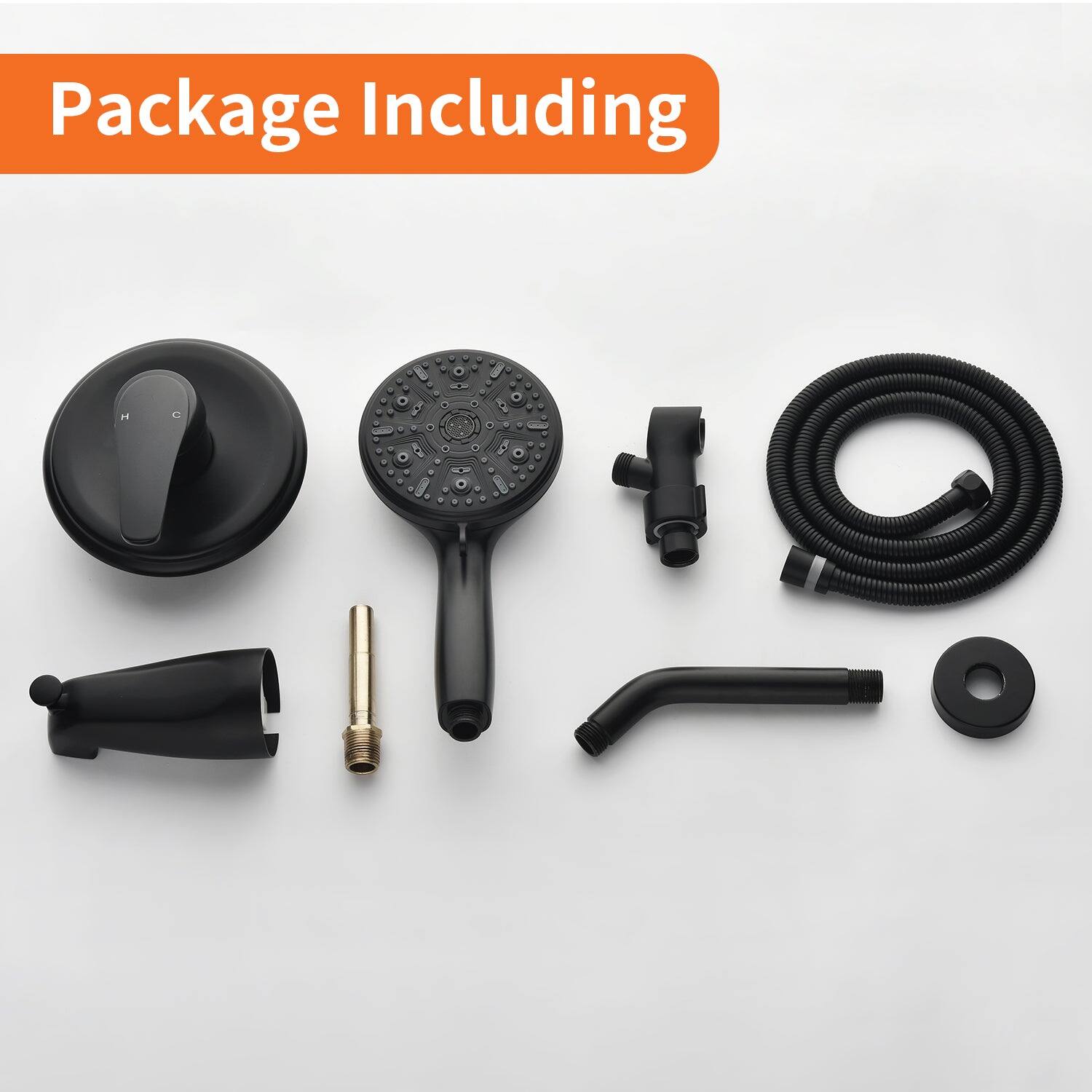 Package Including

- Control Panel
- Spray Head
- Hose
- Nozzle
- Filter
- Adapter
- Connector
- Mounting Plate