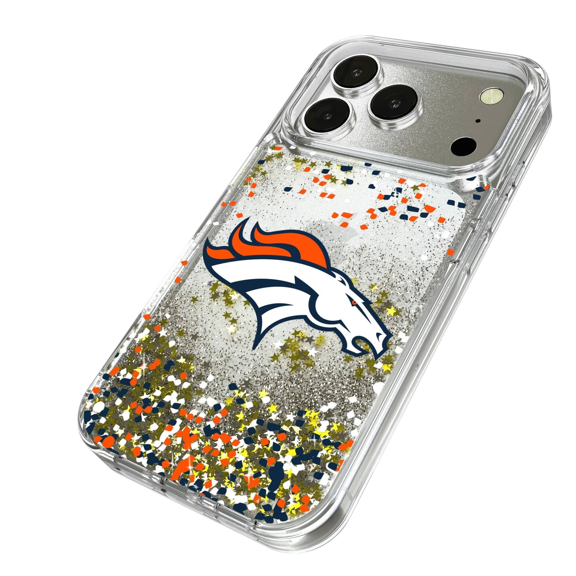 Alt View 1. Keyscaper - iPhone Glitter Case with Confetti Design - 15 - Multicolor.