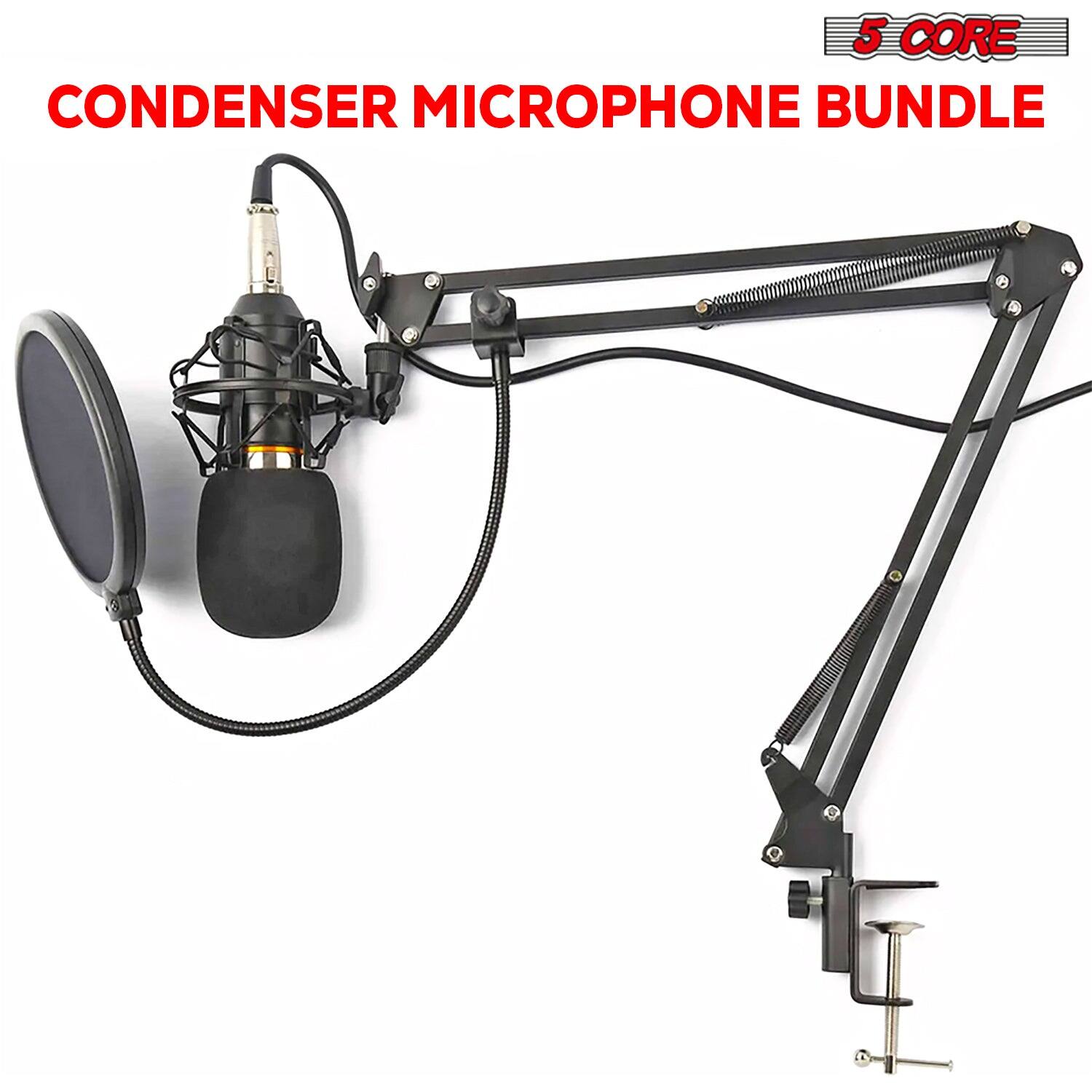 5 CORE  
CONDENSER MICROPHONE BUNDLE