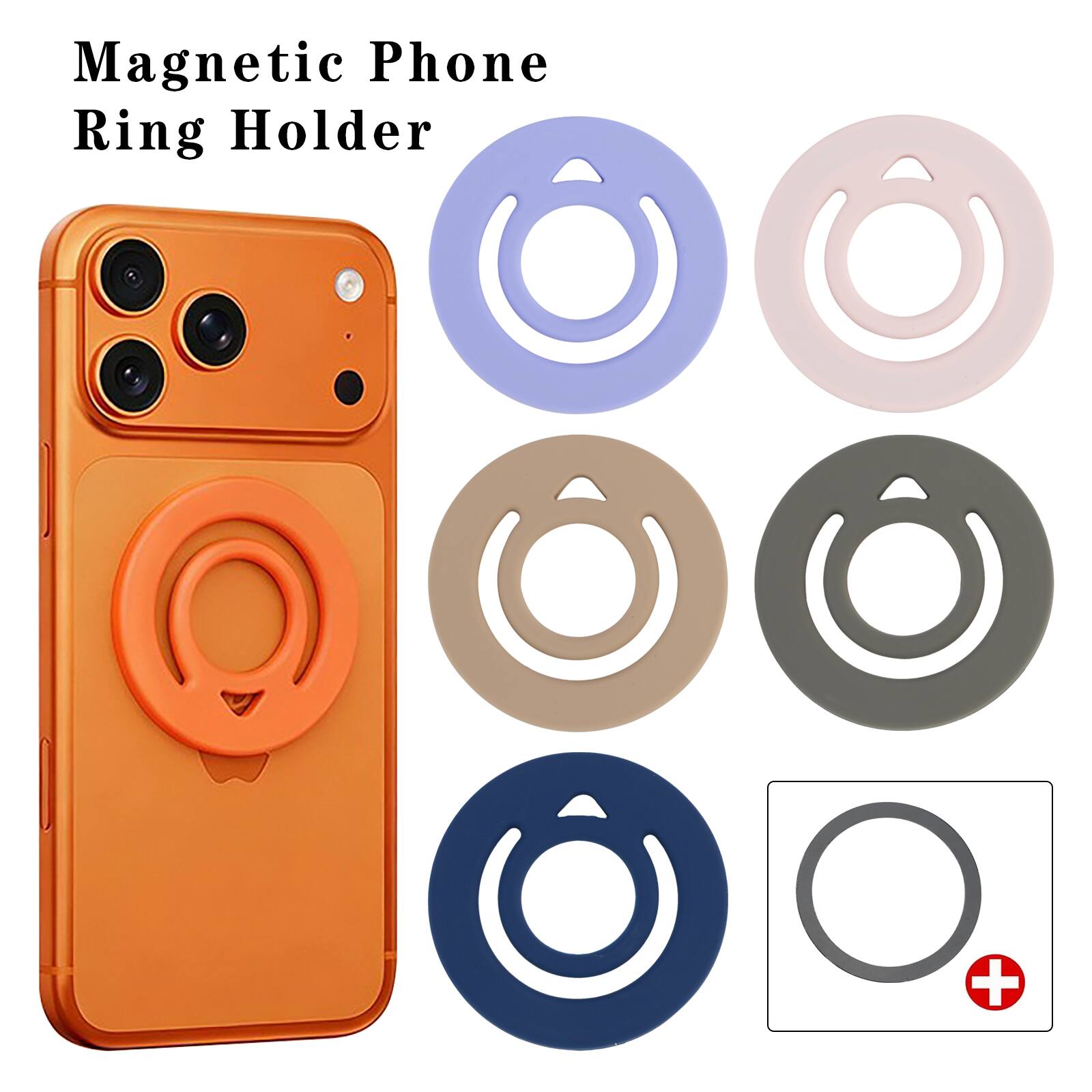 Magnetic Phone Ring Holder