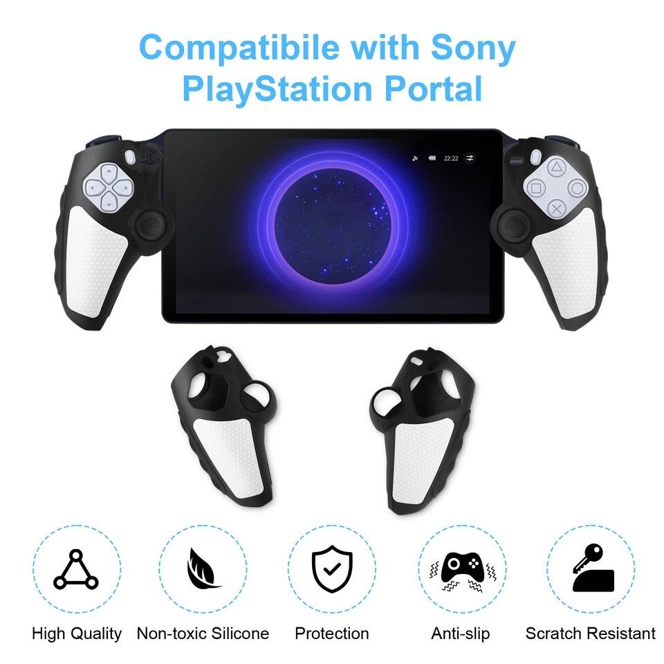 Compatible with Sony PlayStation Portal

- High Quality
- Non-toxic Silicone
- Protection
- Anti-slip
- Scratch Resistant