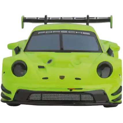 Front. Carrera - Carrera 50051002 Porsche 911 GT3 R RC Toy Car - Acid Green - Black.