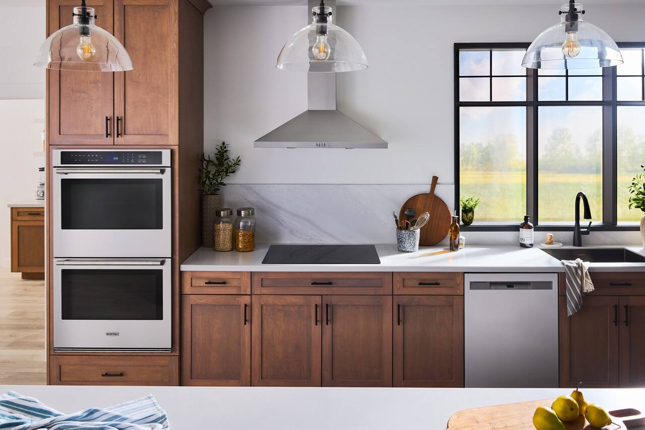 Alt View 8. Maytag - 30" Electric Induction Cooktop with Power Boost - Black.