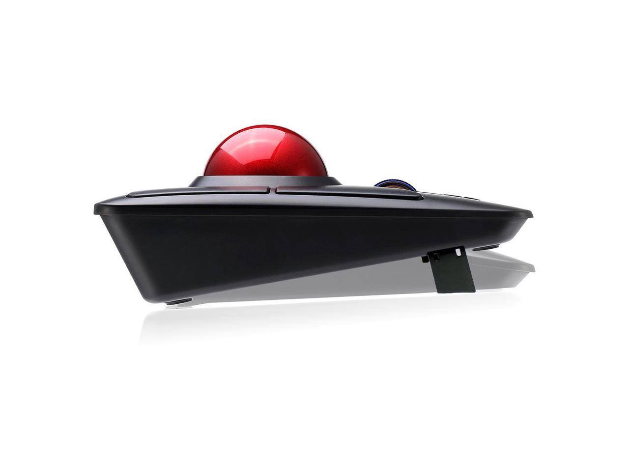 Alt View 2. Adesso - Adesso iMouse T50 - Wireless Programmable Ergonomic Trackball Mouse - Black.