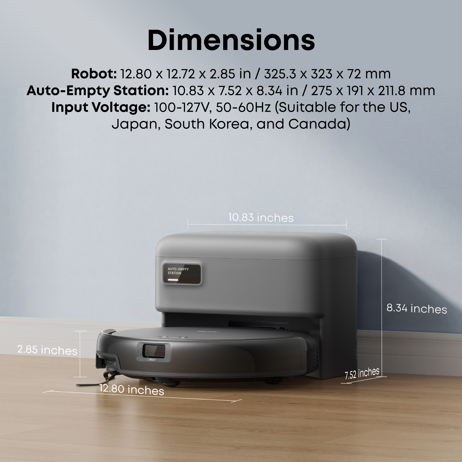eufy Robot Vacuum C10, Self Emptying, Advanced Smart Mapping with