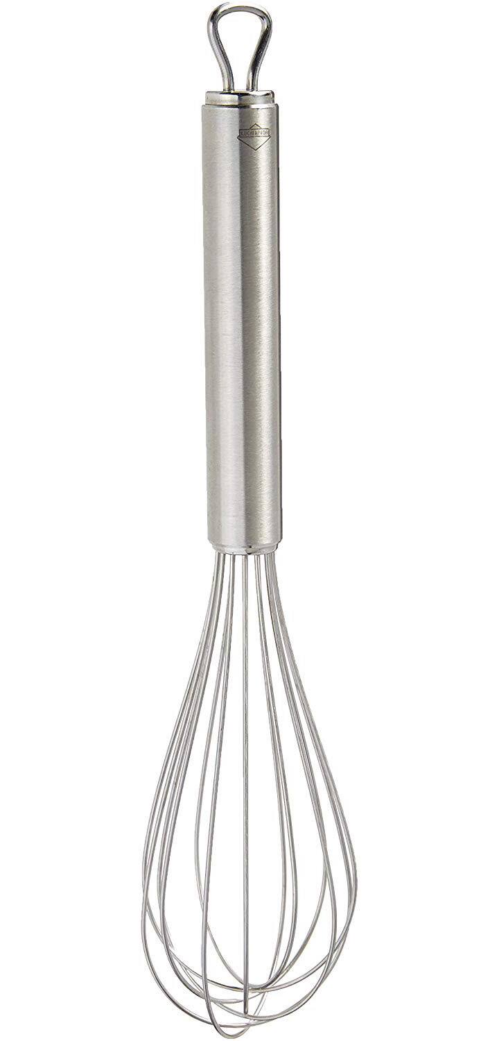 Front. Kuchenprofi - Stainless Steel Whisk for Eggs, Batter, and More - Silver.