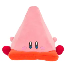 Little Buddy - Kirby Cone Mouth 7 Inch Collector Plush - Pink