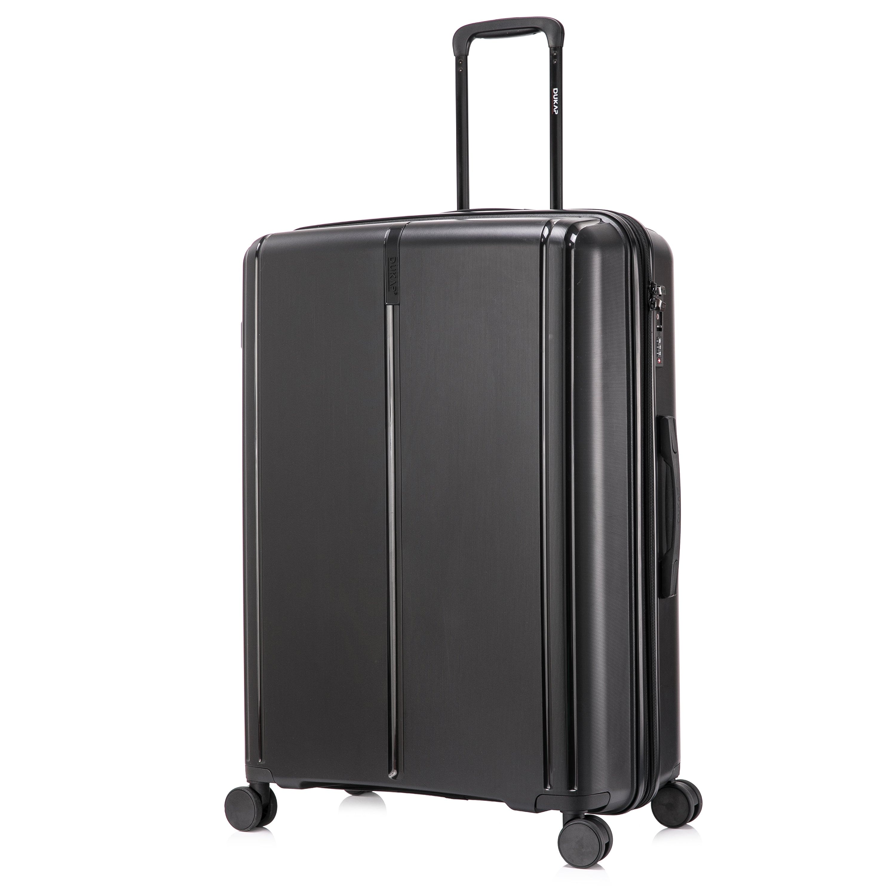 "DUKAP - Airley Lightweight Hardside Spinner Luggage 28"" - Black" price history on PriceWatchPro