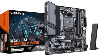GIGABYTE B550M GAMING X WIFI6E (Socket AM4) AMD B550 Micro ATX GIGABYTE B550M GAMING X WIFI6E (Socket AM4) AMD B550 Micro ATX