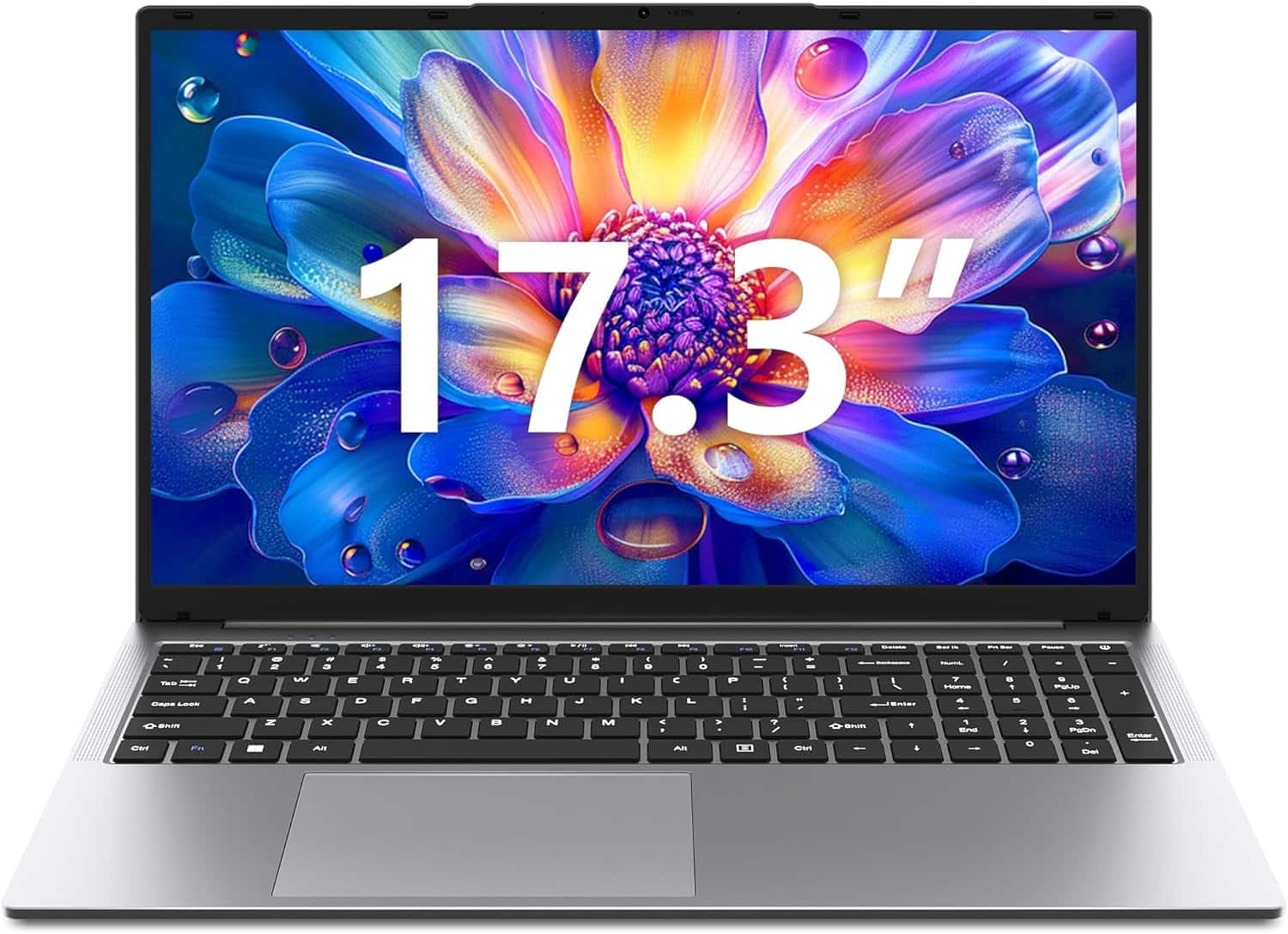 Jumper - Laptop, Laptop Computer with 24GB LPDDR4 512GB SSD, Celeron N5095 CPU(Up to 2.9GHz), 17.3" FHD IPS 1920x1200 Disp - Black
