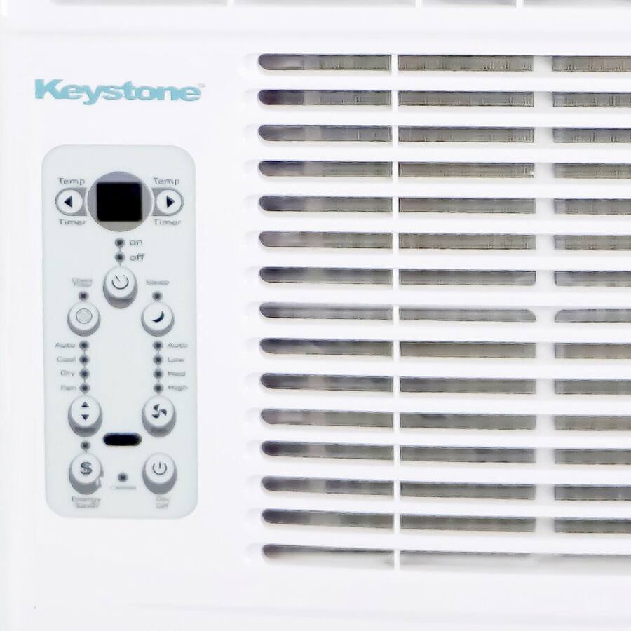 Keystone 150 Sq. Ft 5,000 Cooling BTU Window Air Conditioner White ...