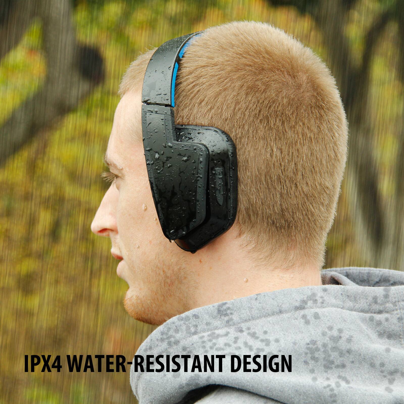 IPX4 WATER-RESISTANT DESIGN