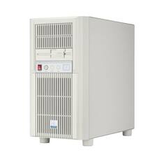 Front. SilverStone - SST-FLP03W Retro-inspired M-ATX versatile chassis with support for diverse storage high-end GPUs and efficient cooling - White.