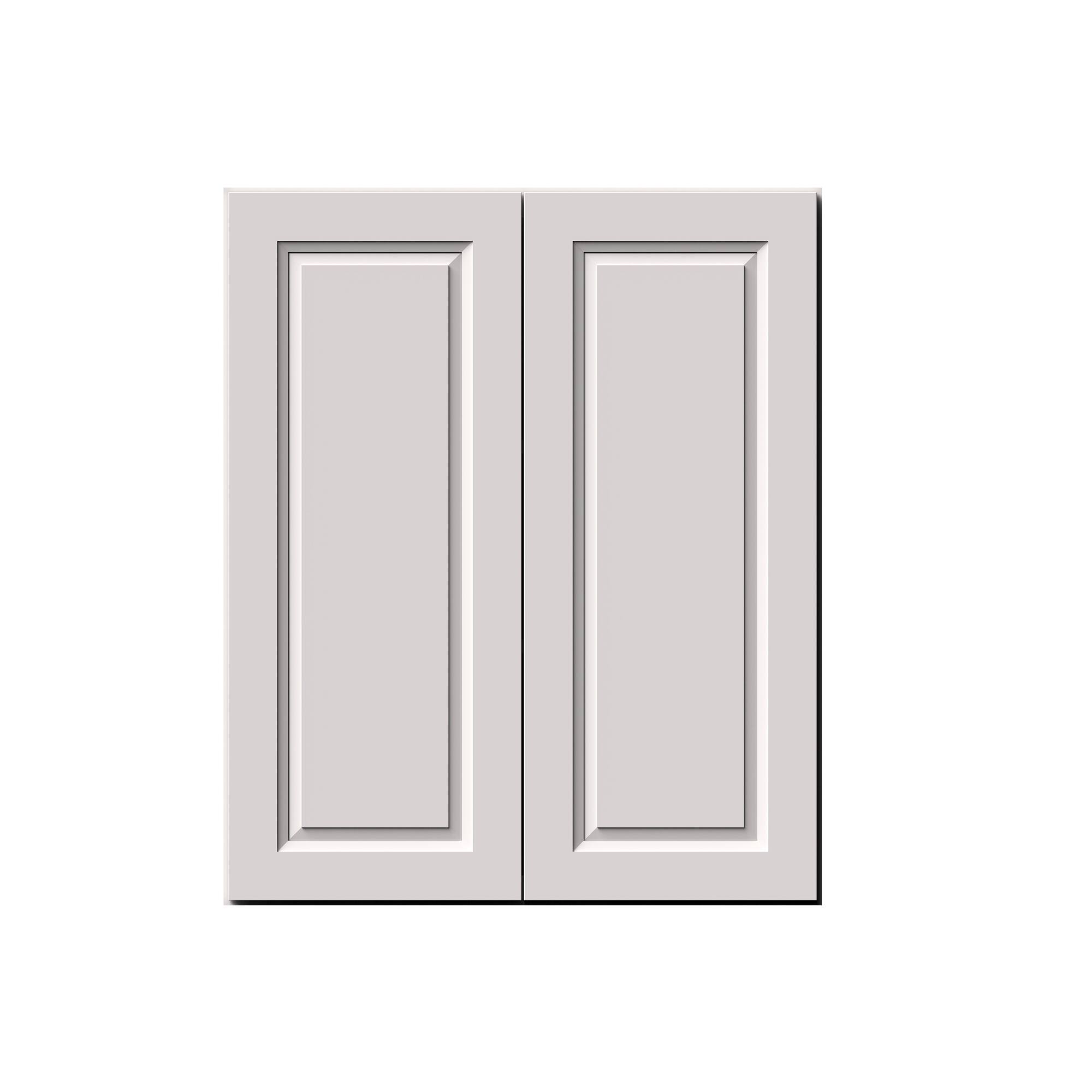 Alt View 1. Boyel Living - 30-in W x 36-in H x 12-in D Shaker RTA Kitchen Wall Cabinet with Soft-Close Doors - Glacier White.