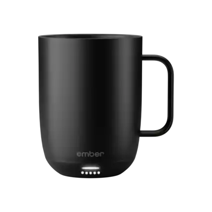 Front. Ember - Mug 3 Smart Heated Coffee Mug Temperature Control, 14 oz - Black.