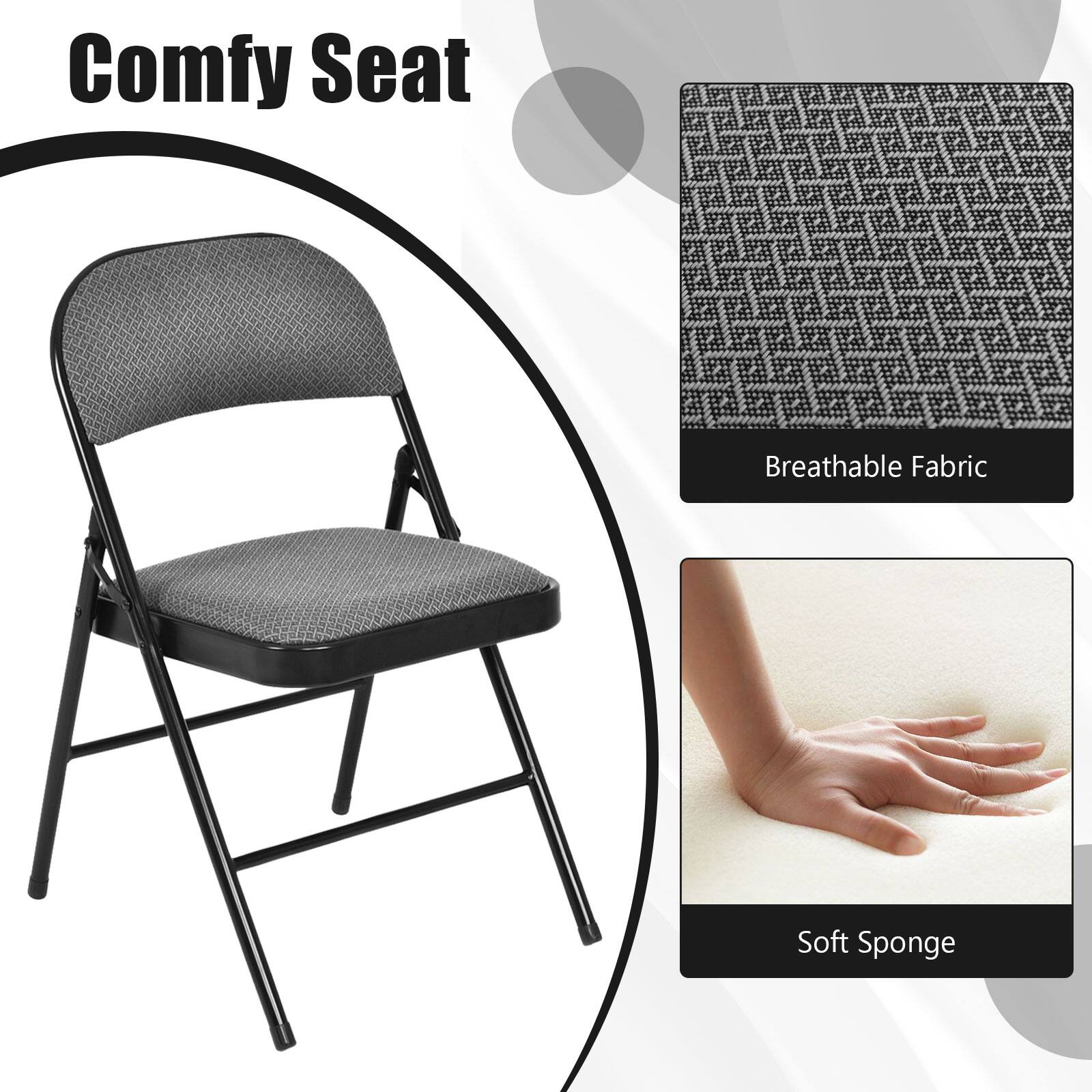 Comfy Seat

Breathable Fabric

Soft Sponge