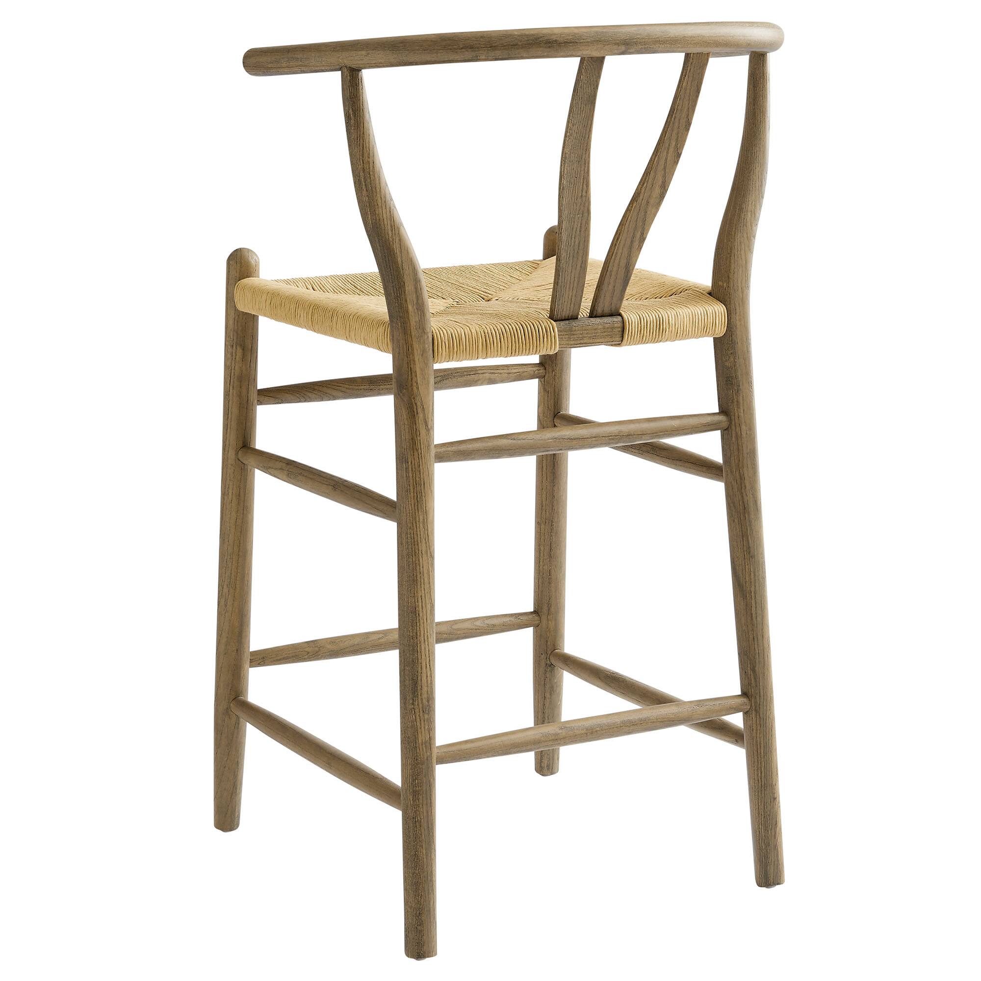 Alt View 1. Modway - Amish Wood Counter Stool by Modway - 0.