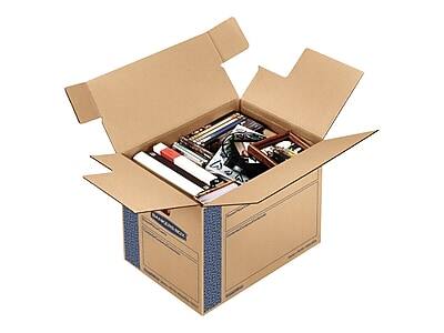 Alt View 2. Bankers Box - SmoothMove 17.25" x 12.63" x 12.38" Moving Box, 10/Bundle - Kraft.