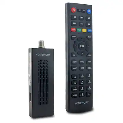 CC EPG M USB TV LIST ASPECT TIMER MENU EXIT OK HOMEWORX FAV HOLD GOTO INFO AUDIO REPEAT REC RECALL 1 ...0 2 ABC 3 DEF 4 GHI 5 JKL 6 MNO 7 PORS 8 TUV 9 WXYZ HDMI 0 . 1 - HOMEWORX