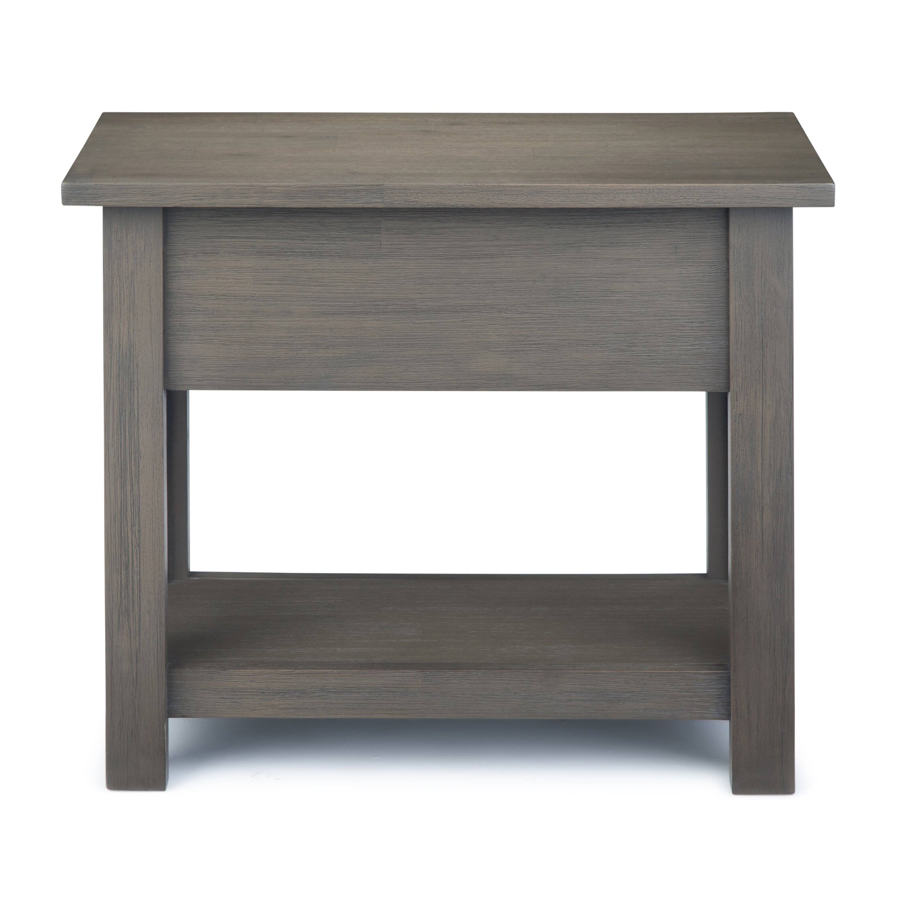 Alt View 16. Simpli Home - Monroe Narrow Side Table - Farmhouse Grey.