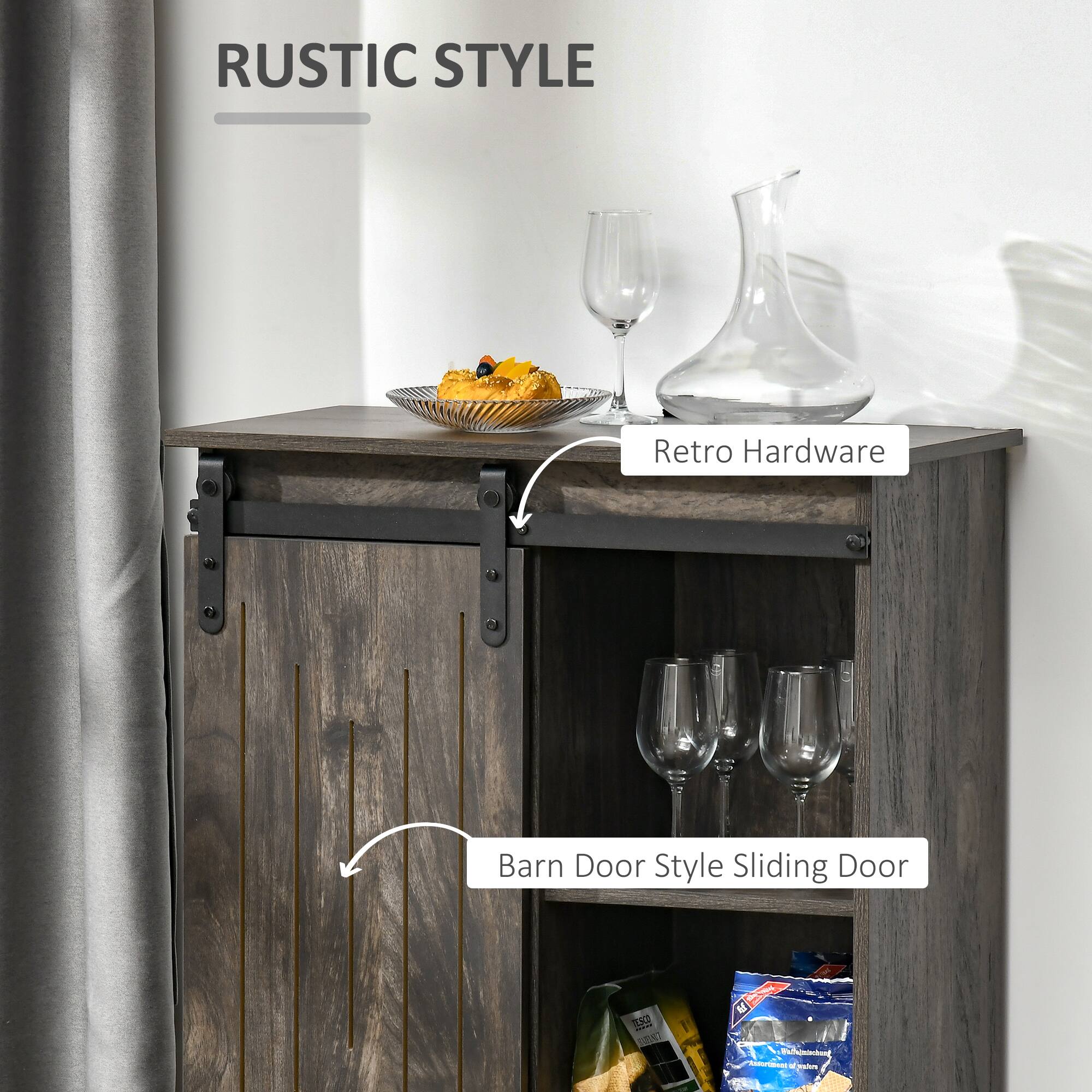 RUSTIC STYLE

Retro Hardware

Barn Door Style Sliding Door