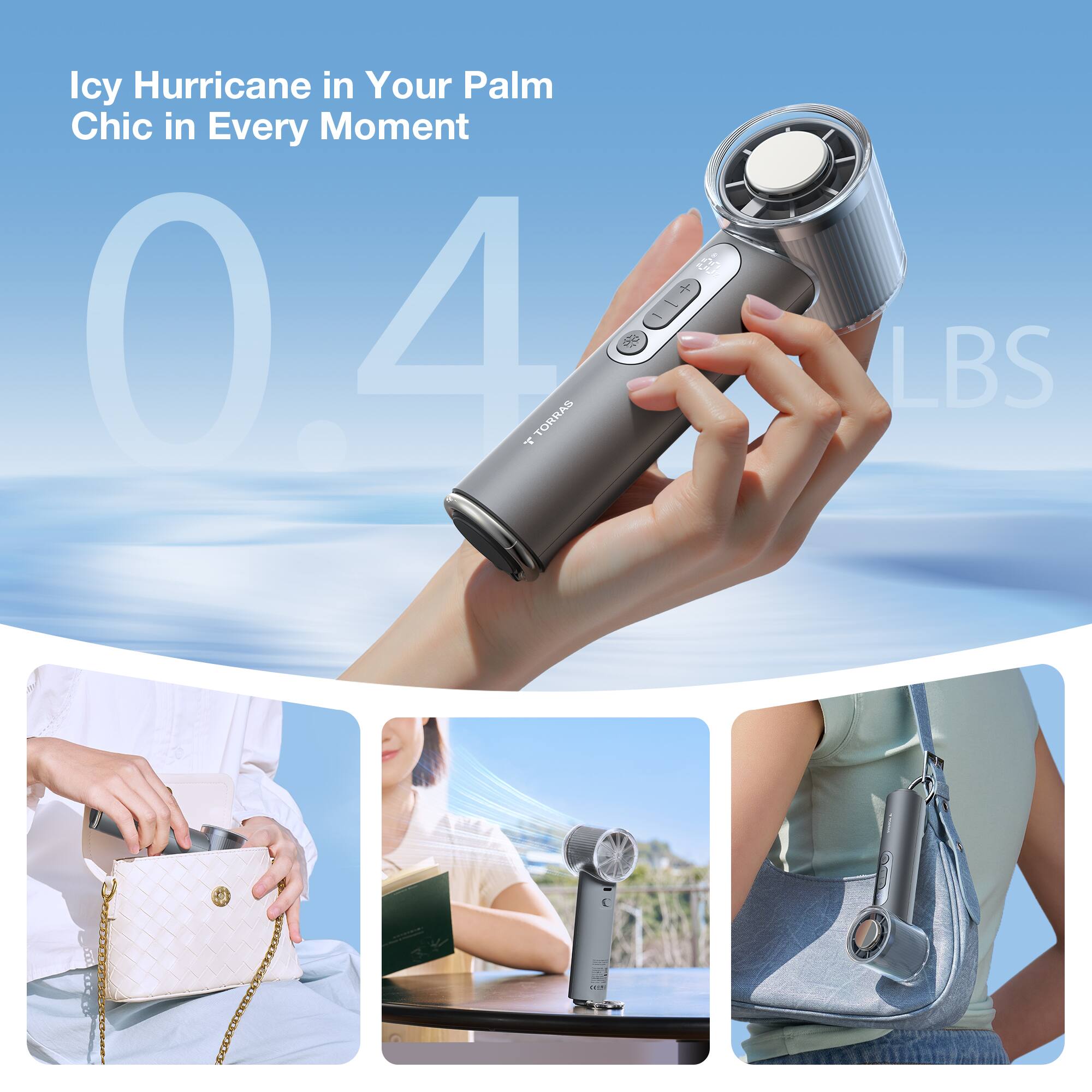 Icy Hurricane in Your Palm Chic in Every Moment 4.0 LBS 1 d
