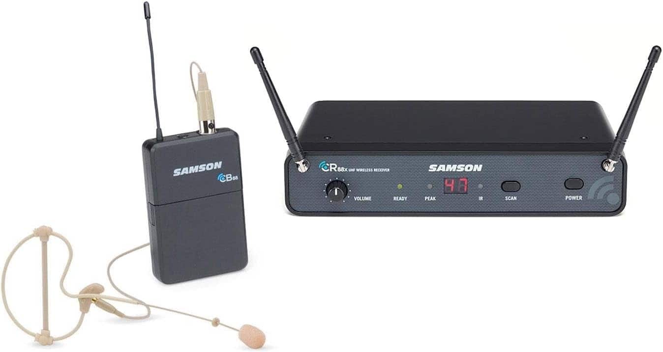 Samson - Concert 88x UHF Wireless System with SE10 Earset Mic (D: 542 to 566 MHz)