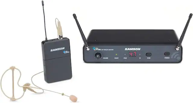 SAMSON R88x Wireless Receiver
VOLUME READY
SAMSON 47 PEAK IR SCAN POWER