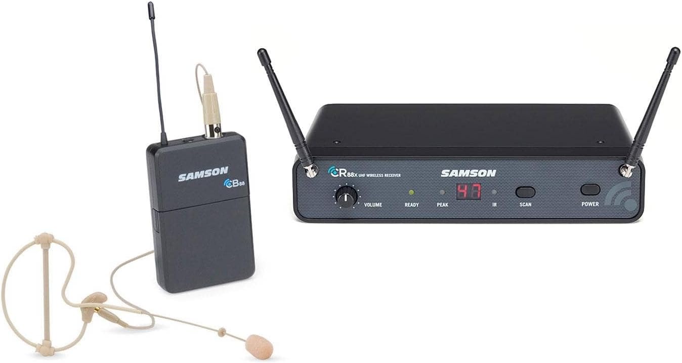 Samson - Concert 88x UHF Wireless System with SE10 Earset Mic (D: 542 to 566 MHz)