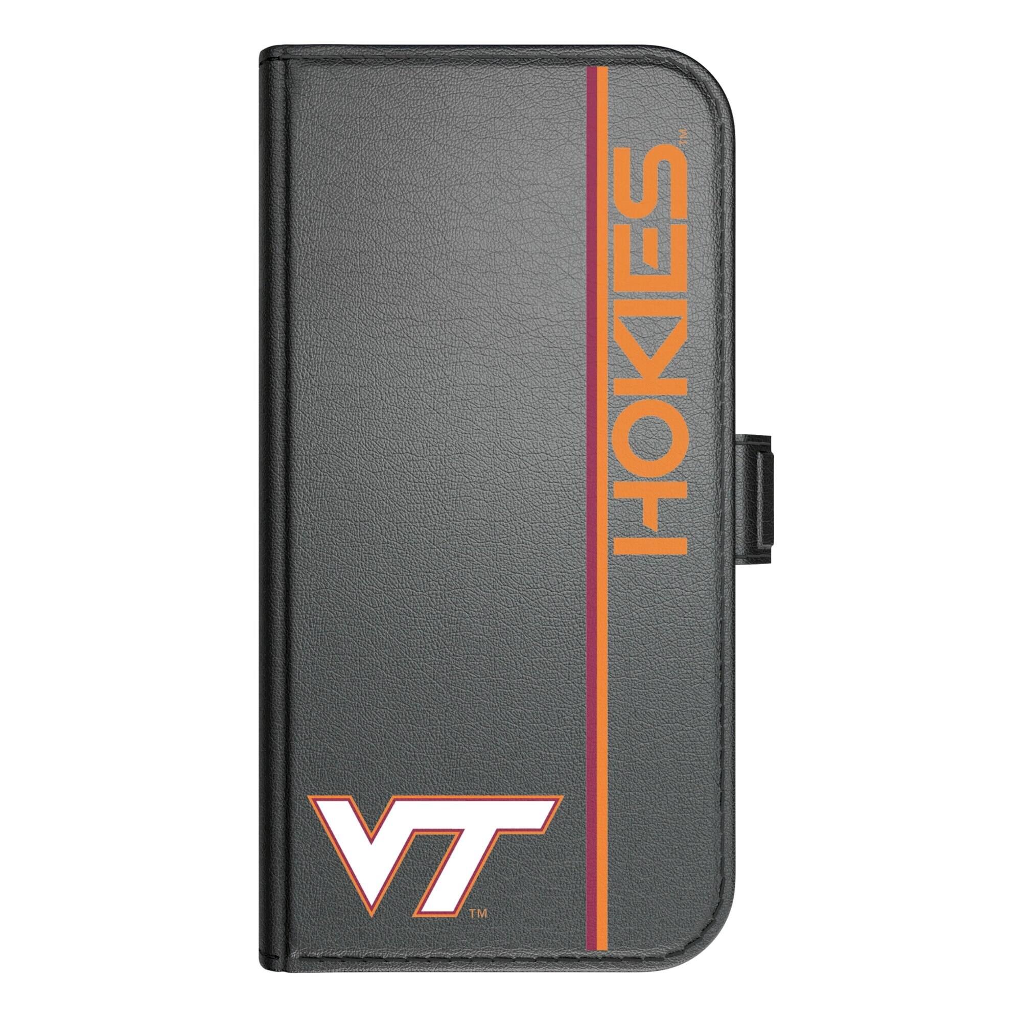 Alt View 2. Keyscaper - Virginia Tech Hokies iPhone Folio 2.0 Case - 17 Pro Max - Black.