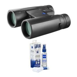 8x42 Terra HD Binoculars (Black) with Zeiss Lens Cleaning Kit