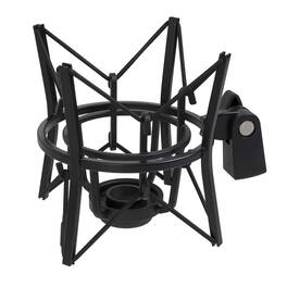 Lyxpro - MKS1-B Condenser Spider Microphone Shock Mount with Anti Vibration and Isolation - Black