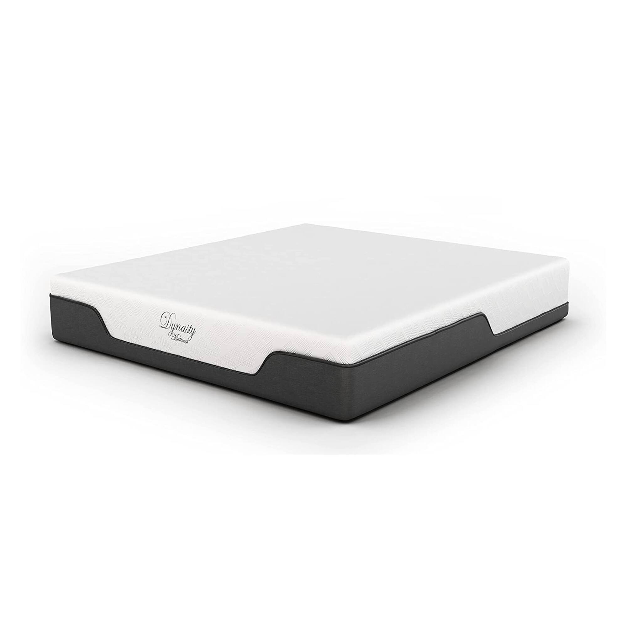 Alt View 1. Dynasty Mattress - Dynasty Mattress 10 Inch CoolBreeze Gel Memory Foam RV Queen Mattress for Camper - White.