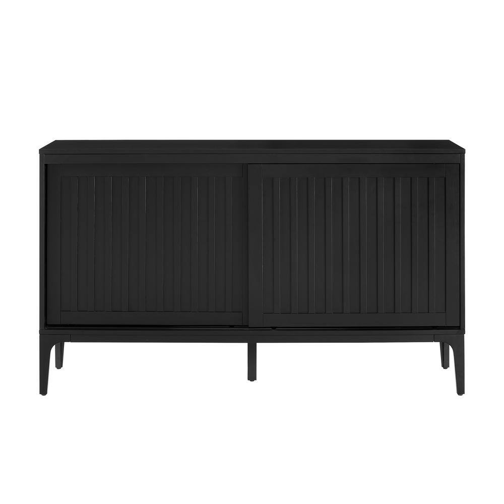 Alt View 2. Crosley Furniture - Asher Sideboard - Matte Black.