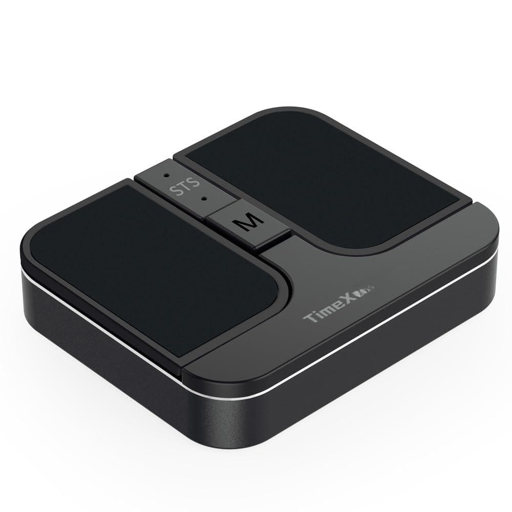 HM 1810 - Mini Square Mouse - 4ghz Dual Connection Compatible With All Major Operating Systems High Precision Sensor - Wired - Black