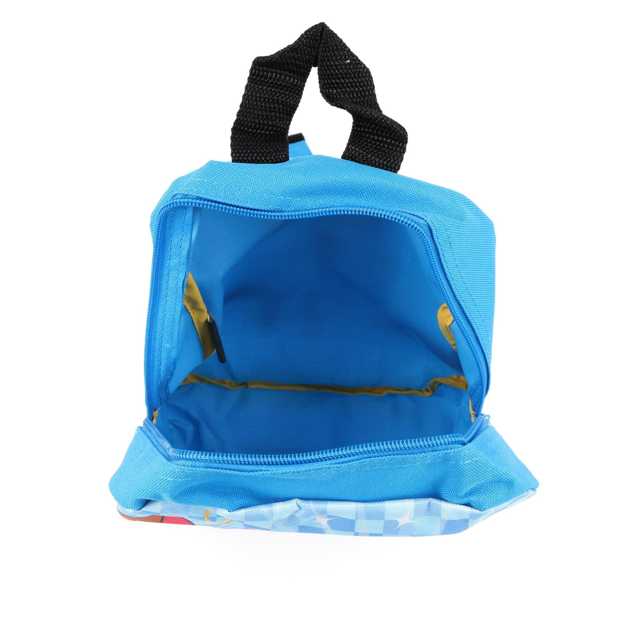 Alt View 3. Bioworld - Sega Sonic The Hedgehog Action Junior Backpack - Blue.