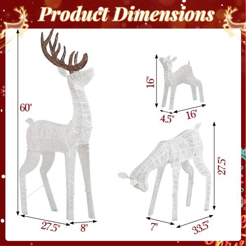 Product Dimensions: 16" x 60" x 4.5" x 16" x 27.5" x 27.5" x 8" x 7" x 33.5"
