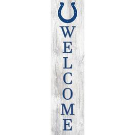 Fan Creations - Indianapolis Colts 48'' Welcome Leaner - Multicolor