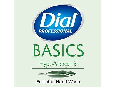 Dial Professional  
BASICS  
HypoAllergenic  
Foaming Hand Wash