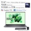 13.4" FHD+ 1920x1200p 2K Laptop
Intel Core Ultra 7
16GB Memory
512GB SSD + 1TB
Docking Station
Copilot + PC
Windows 11 Pro
*Docking Station Included