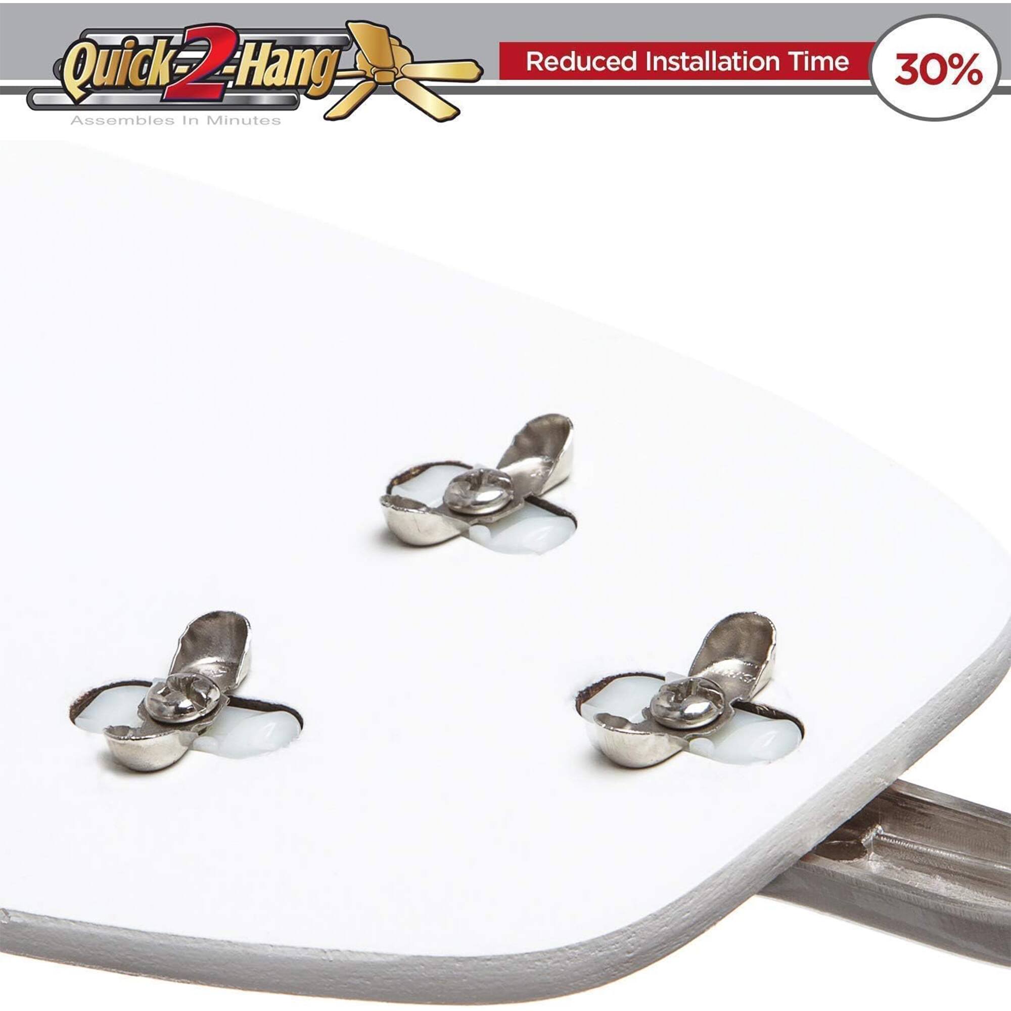 Quick 2-Hang Assembles In Minutes Reduced Installation Time 30%