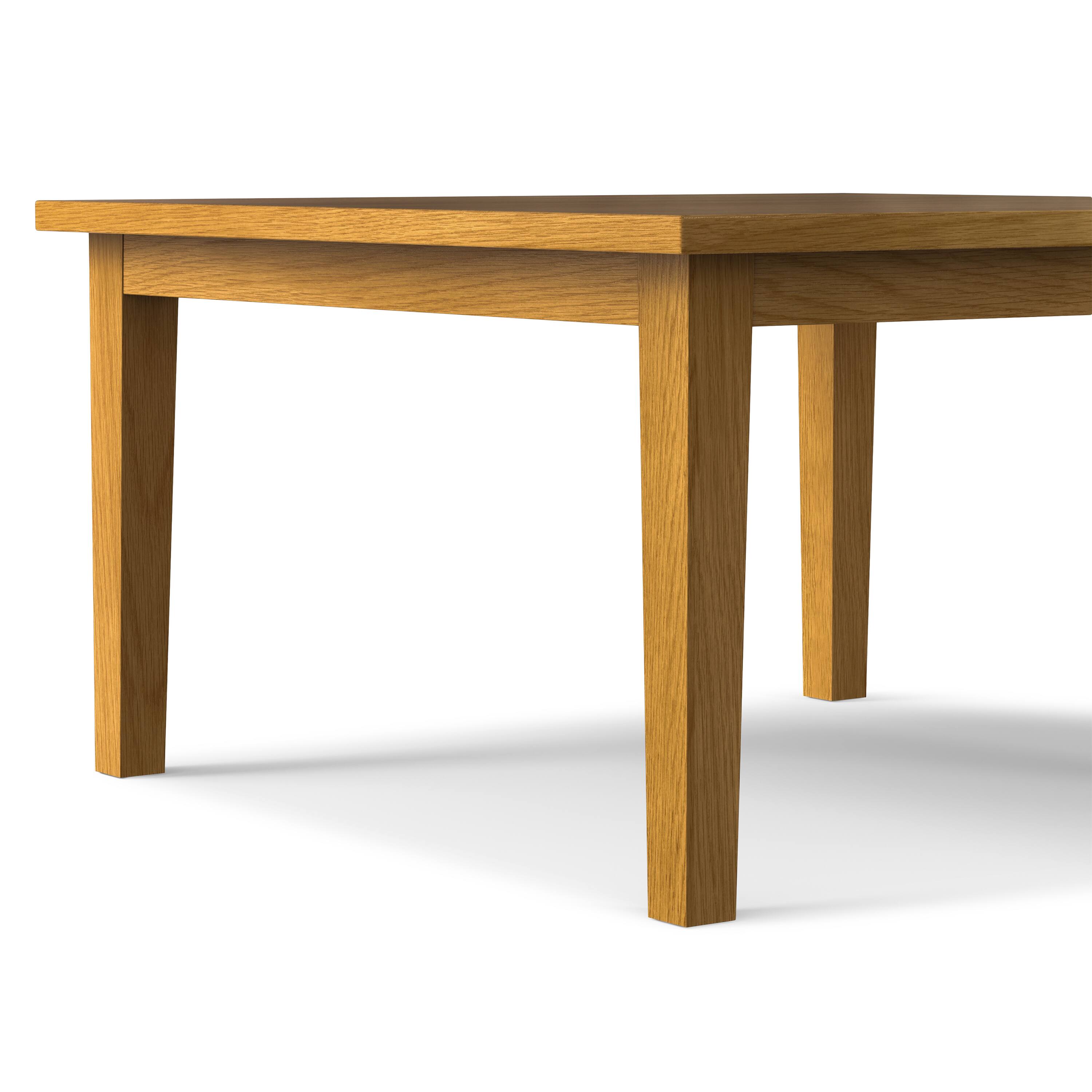 Alt View 5. Simpli Home - Eastwood 54 inch x 54 inch Square Contemporary Dining Table in Oak - Oak.