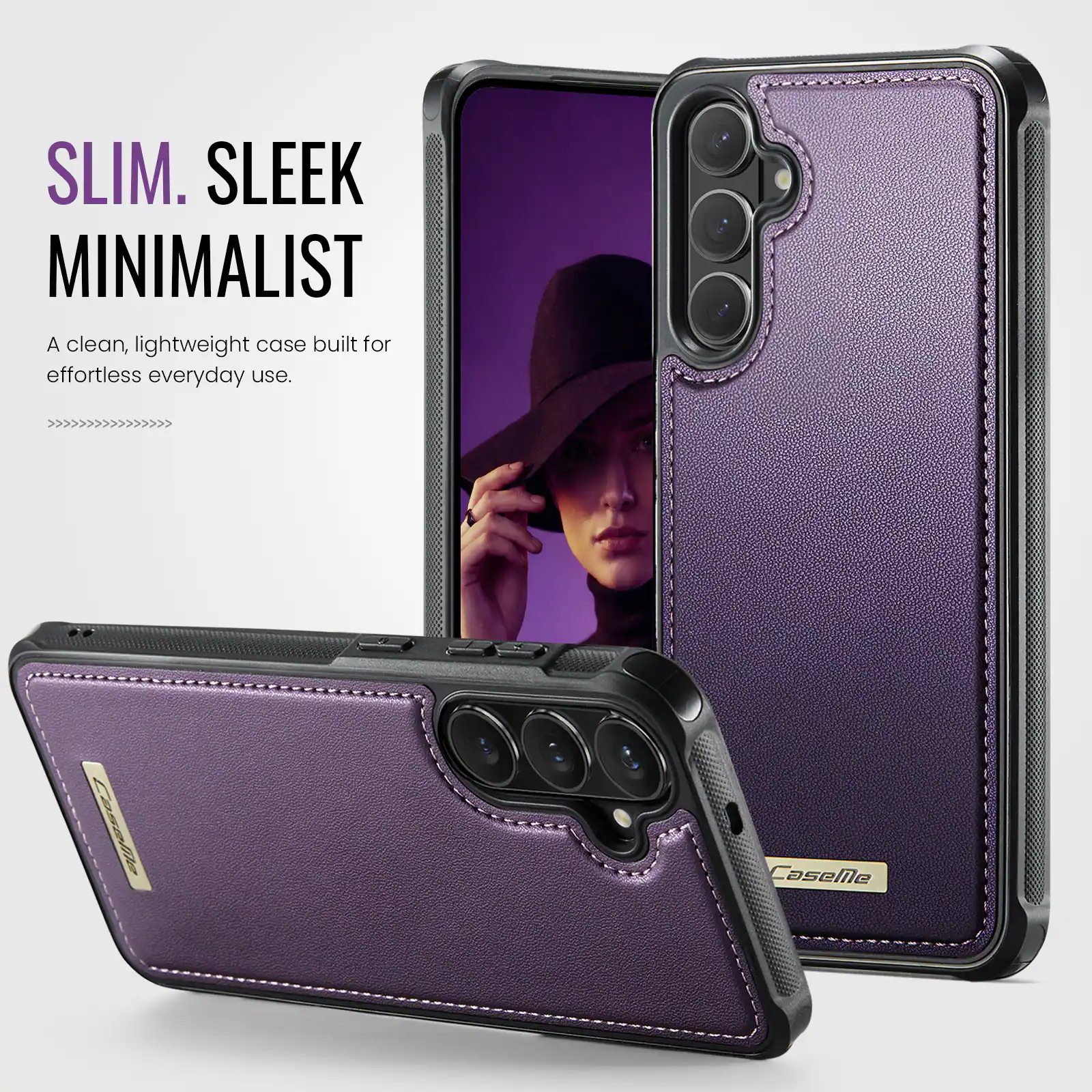 SLIM. SLEEK MINIMALIST  
A clean, lightweight case built for effortless everyday use.
