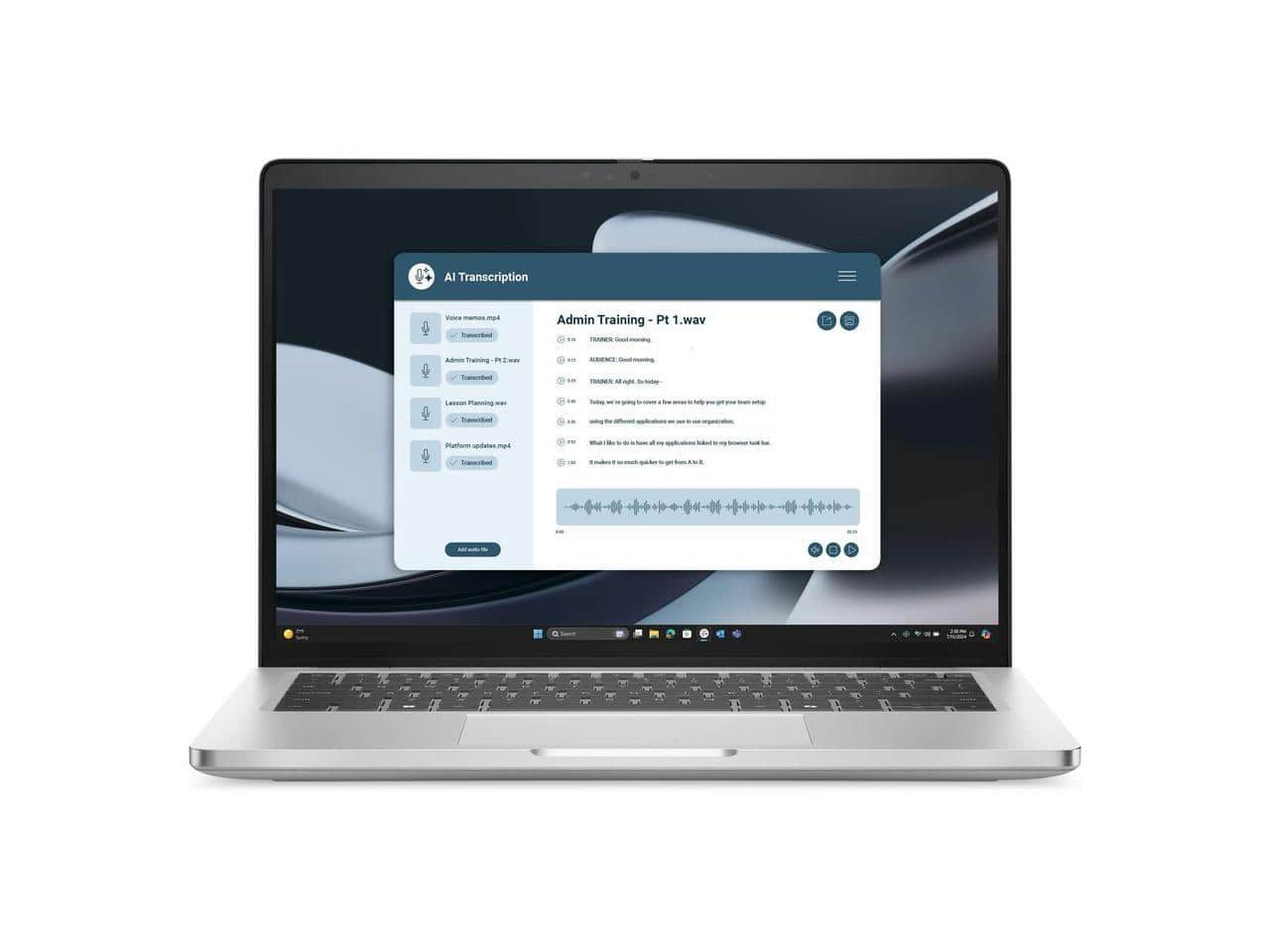 Dell - Pro 14 Plus PB14255 14" Clamshell Copilot+ PC Notebook - Full HD Plus - 60 Hz - AMD Ryzen AI 7 PRO 350 - 32 GB - Platinum Silver