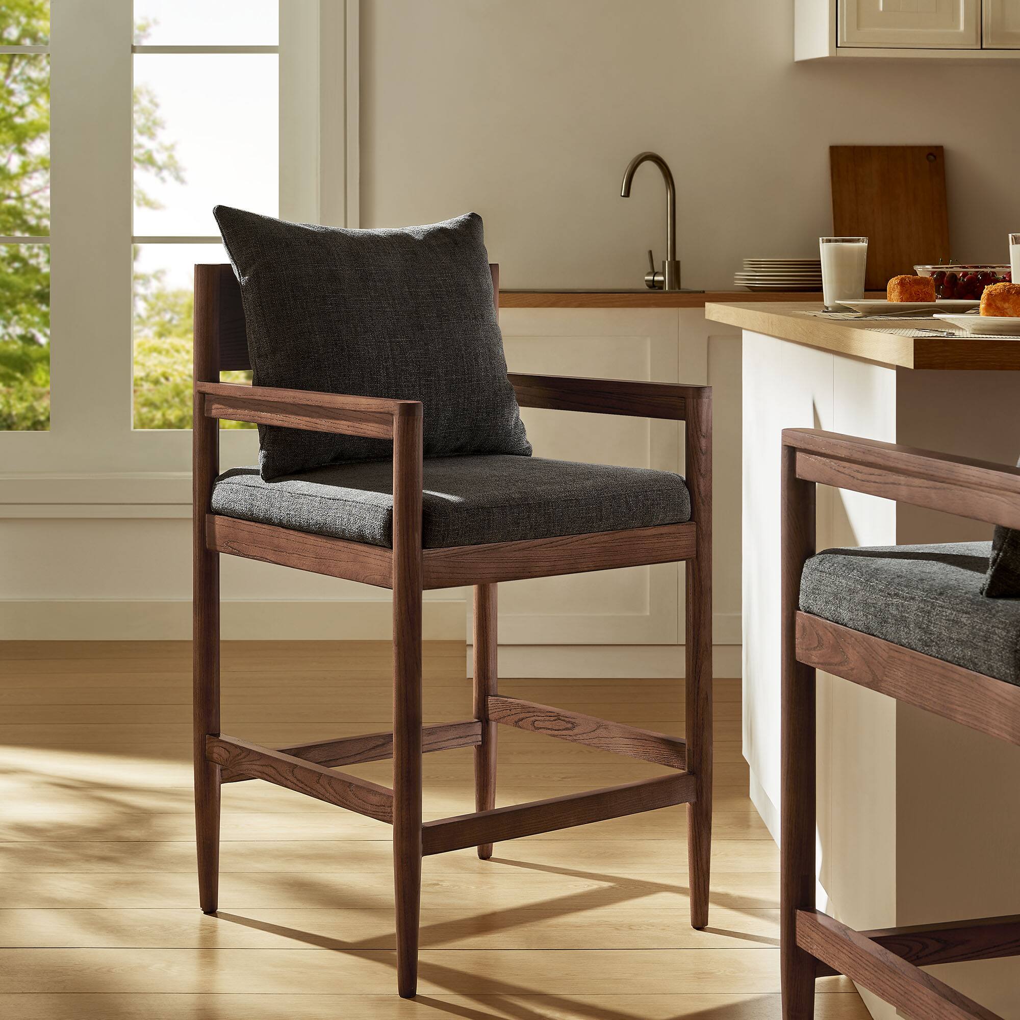 Alt View 4. Modway - Remington Wood Counter Stool by Modway - 0.