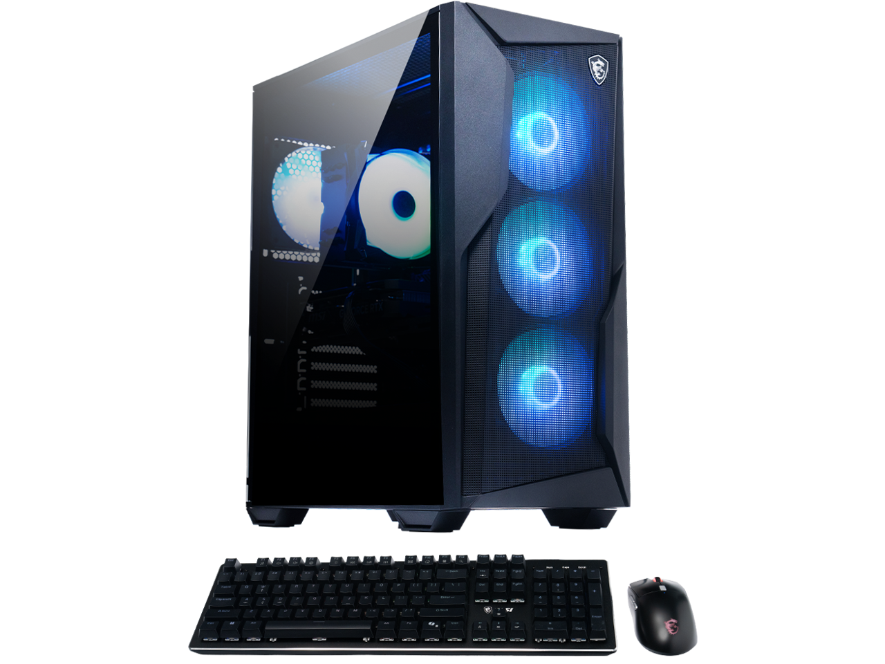 Alt View 1. MSI - MSI Codex Z2 Gaming Desktop - AMD R5 8400F 2024 - 16GB Memory - NVIDIA GeForce RTX 5060 Ti 8G - 1TB Storage - Black.