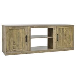 Boyel Living - TV Stand Fits TVs up to 65 in. with Adjustable shelves - Natural