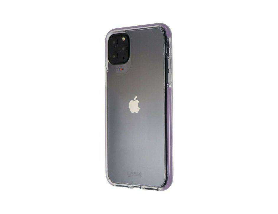 Front. Gear4 - Gear4 Piccadilly Case for Apple iPhone 11 Pro Max - Lavender / Clear.